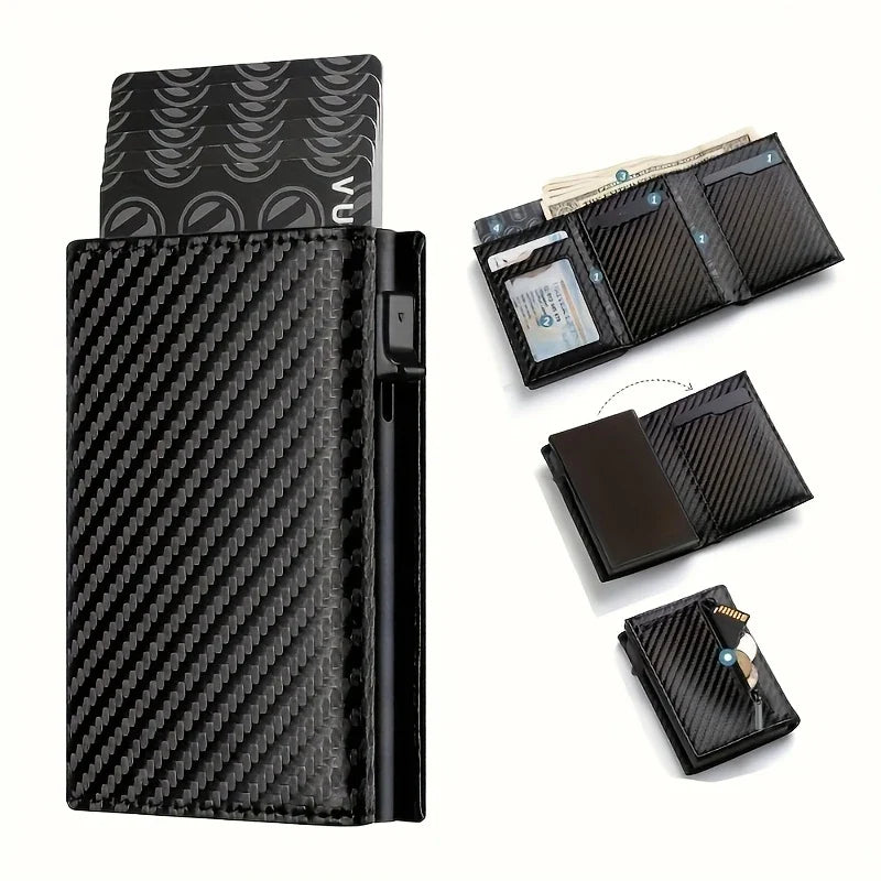 Men's Accessories — RFID blocking pop-up card holder wallet