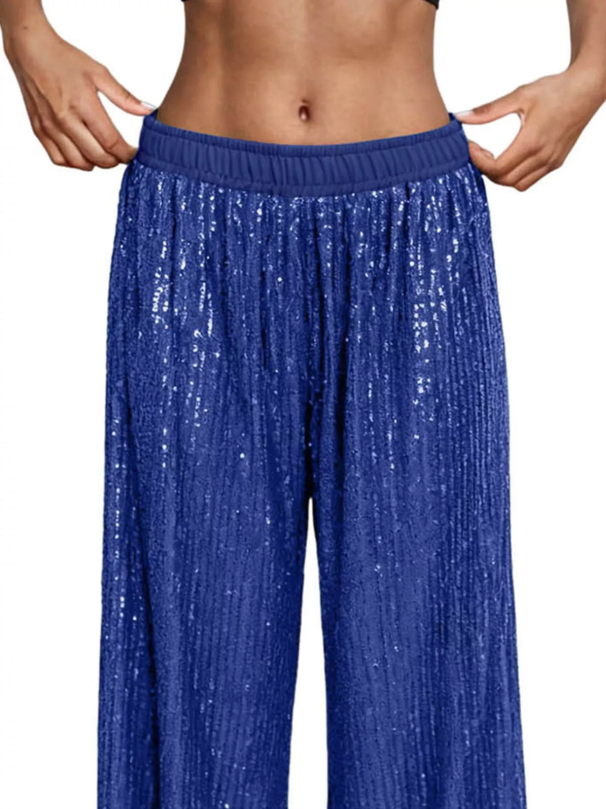 Sequin Wide-Leg Pants — product image 5