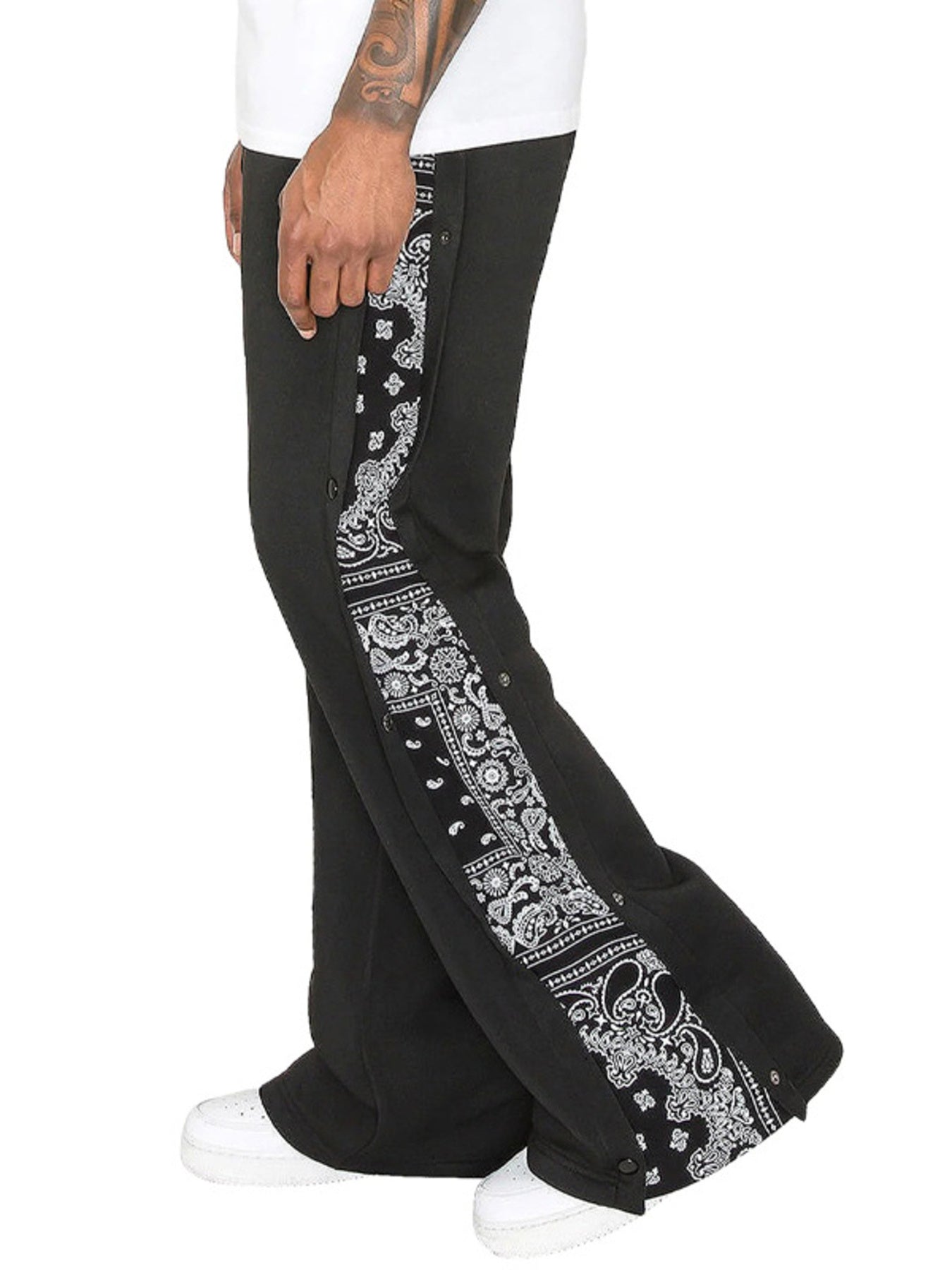 Men's Side Snap Button Pants — Plus Size — product image 6