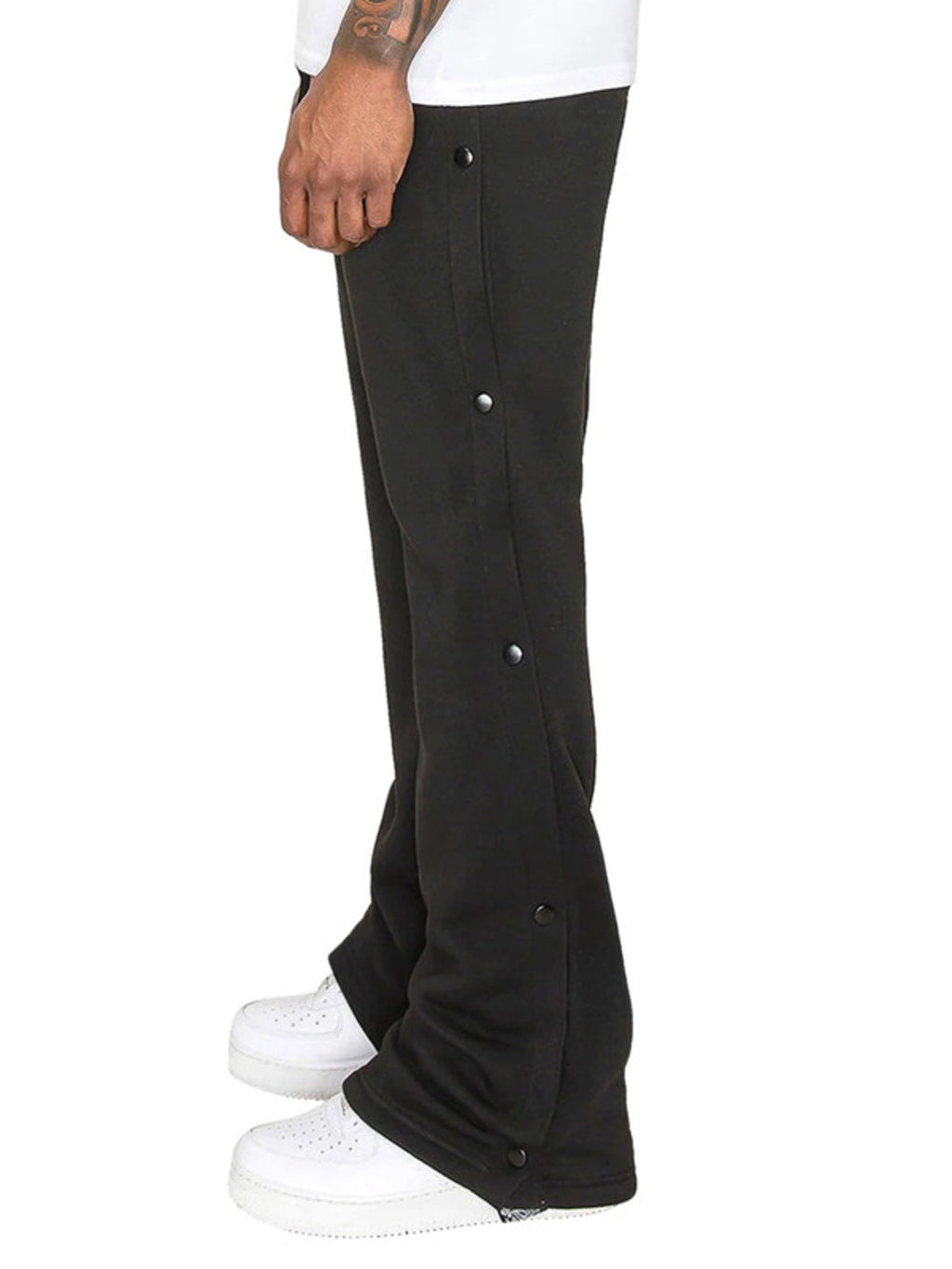 Men's Side Snap Button Pants — Plus Size — product image 8