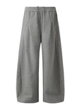 Men's drawstring wide leg sweatpants