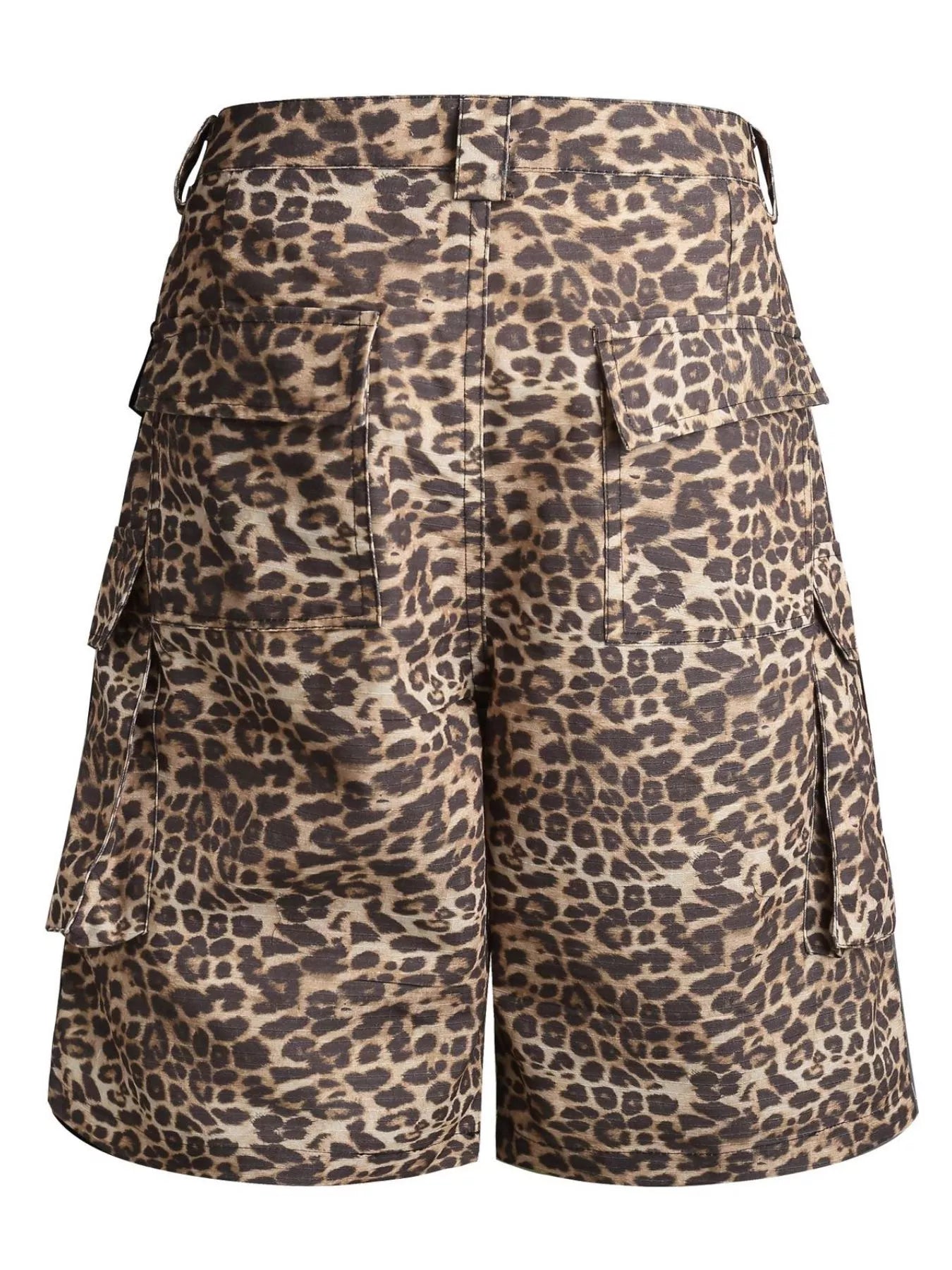 Men's Leopard Print Cargo Capris — product image 2