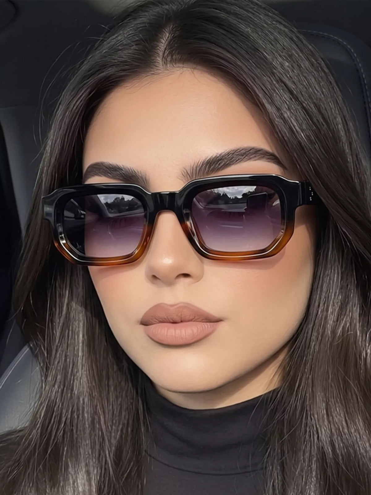Retro Square Frame Sunglasses — product image 2
