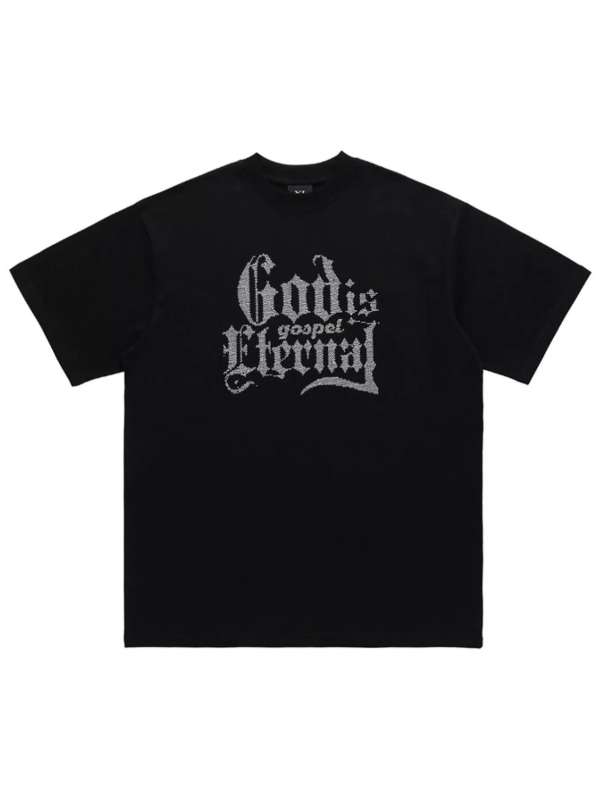 Men's Letter Round Neck Short Sleeve T-Shirt — product image 6