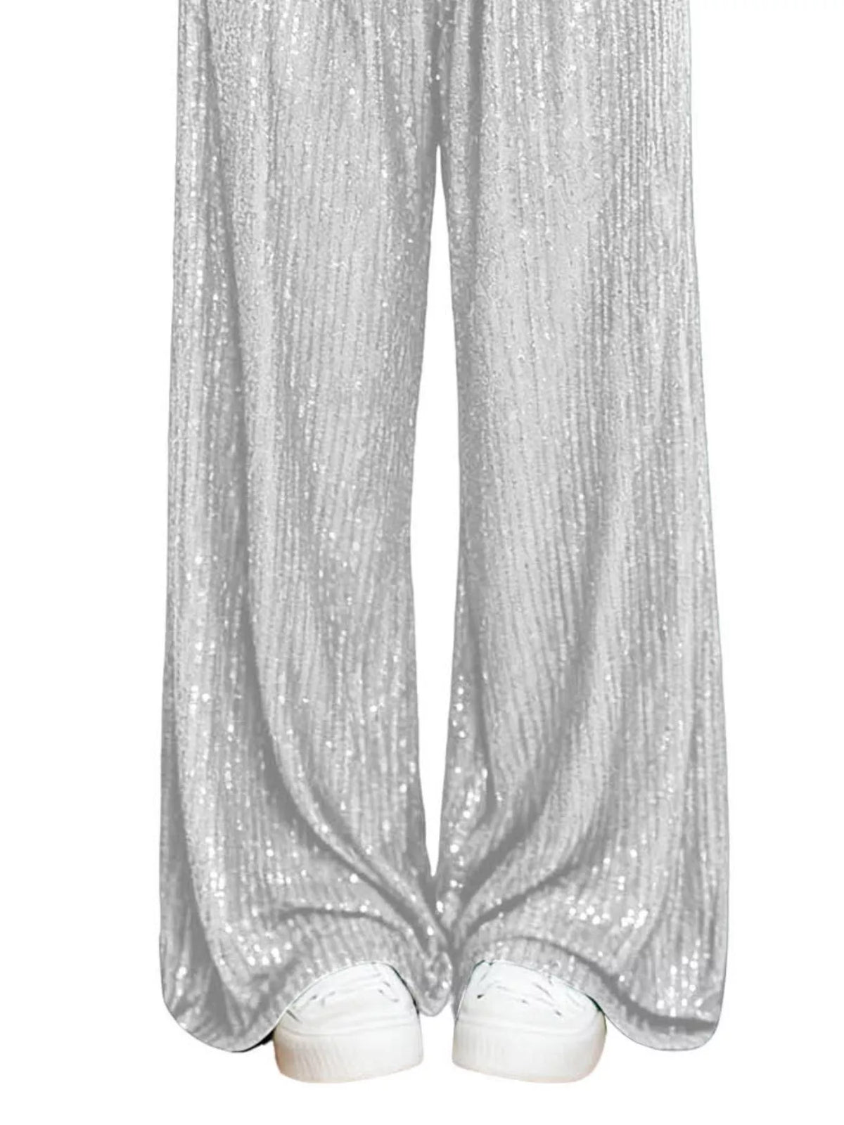 Sequin Wide-Leg Pants — product image 9