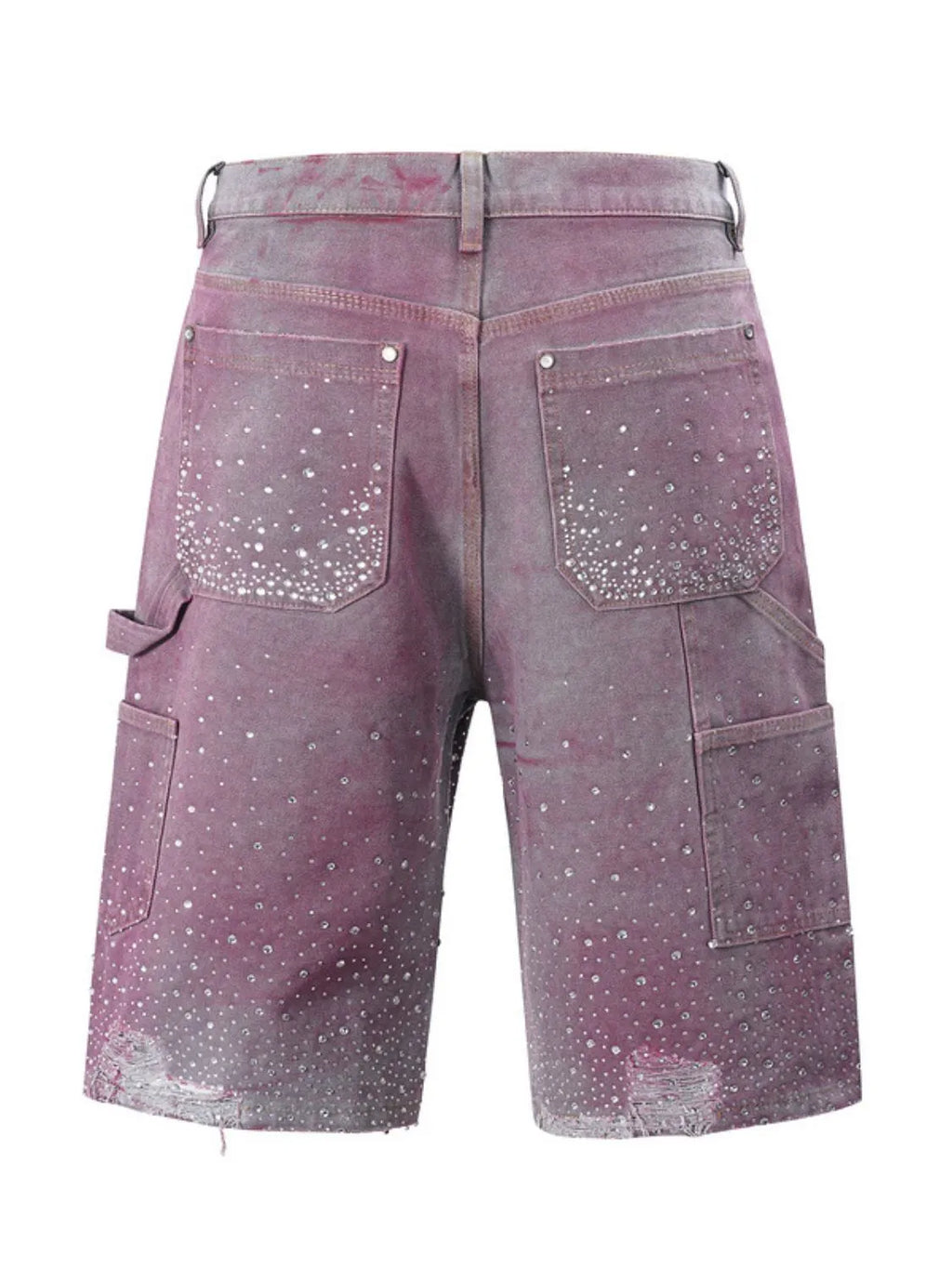 Men's Rhinestone Shorts with Pockets — product image 4