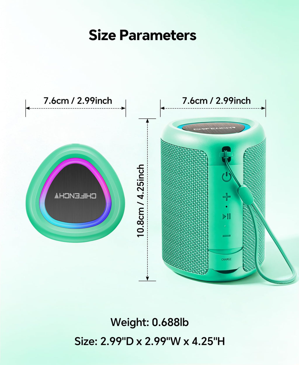 Portable Bluetooth Speaker — IPX5 Waterproof, Beach & Outdoor Ready — product image 19