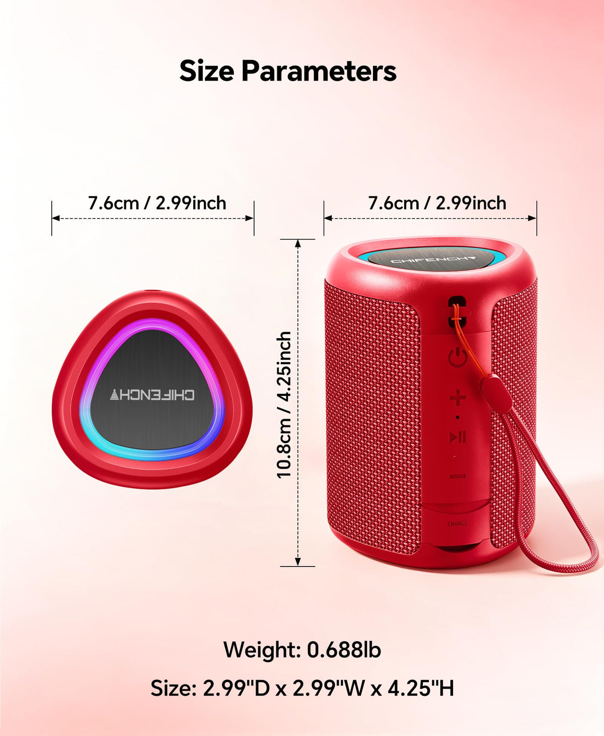 Portable Bluetooth Speaker — IPX5 Waterproof, Beach & Outdoor Ready — product image 35