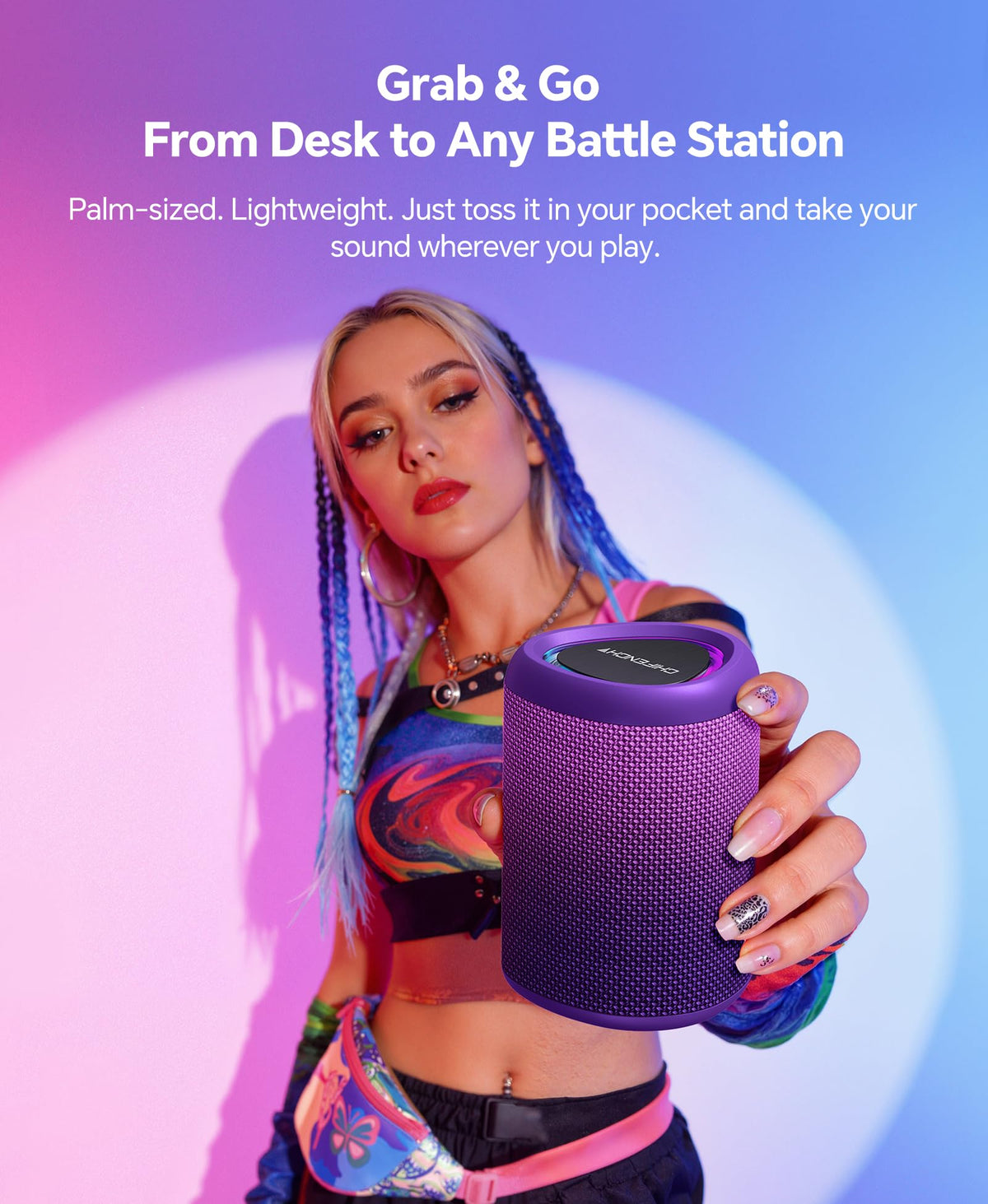 Portable Bluetooth Speaker — IPX5 Waterproof, Beach & Outdoor Ready — product image 39