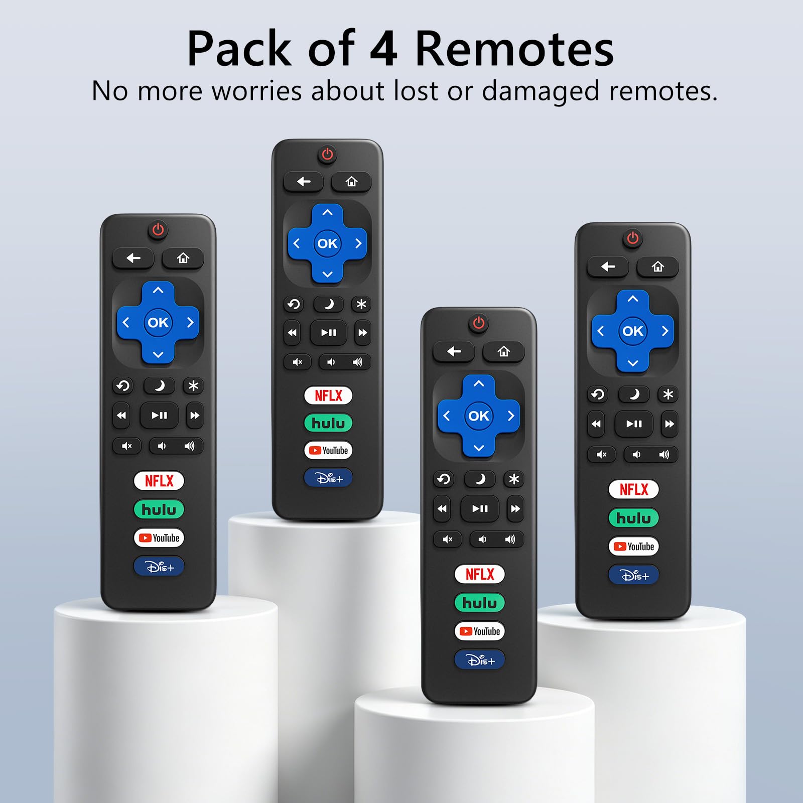 Replacement TV Remote Control — Roku, TCL, Onn, Samsung & LG — product image 15