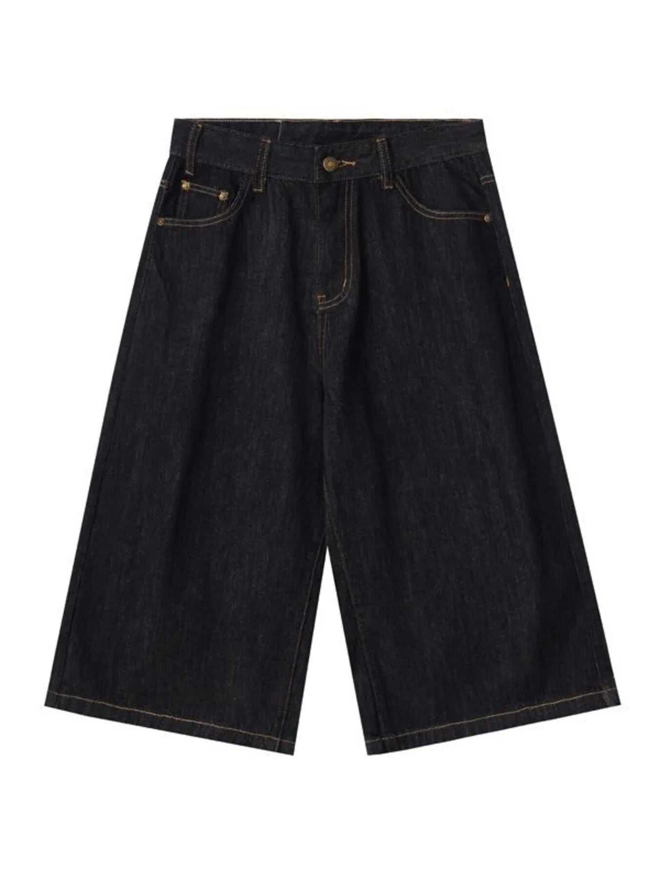 Men's Wide Leg Denim Shorts — product image 3