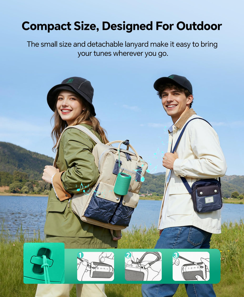Portable Bluetooth Speaker — IPX5 Waterproof, Beach & Outdoor Ready — product image 15
