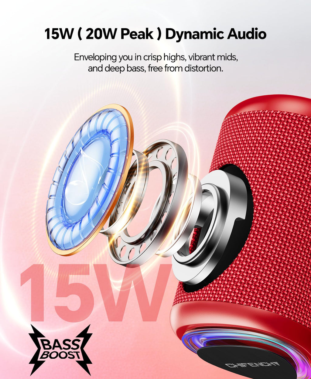 Portable Bluetooth Speaker — IPX5 Waterproof, Beach & Outdoor Ready — product image 28