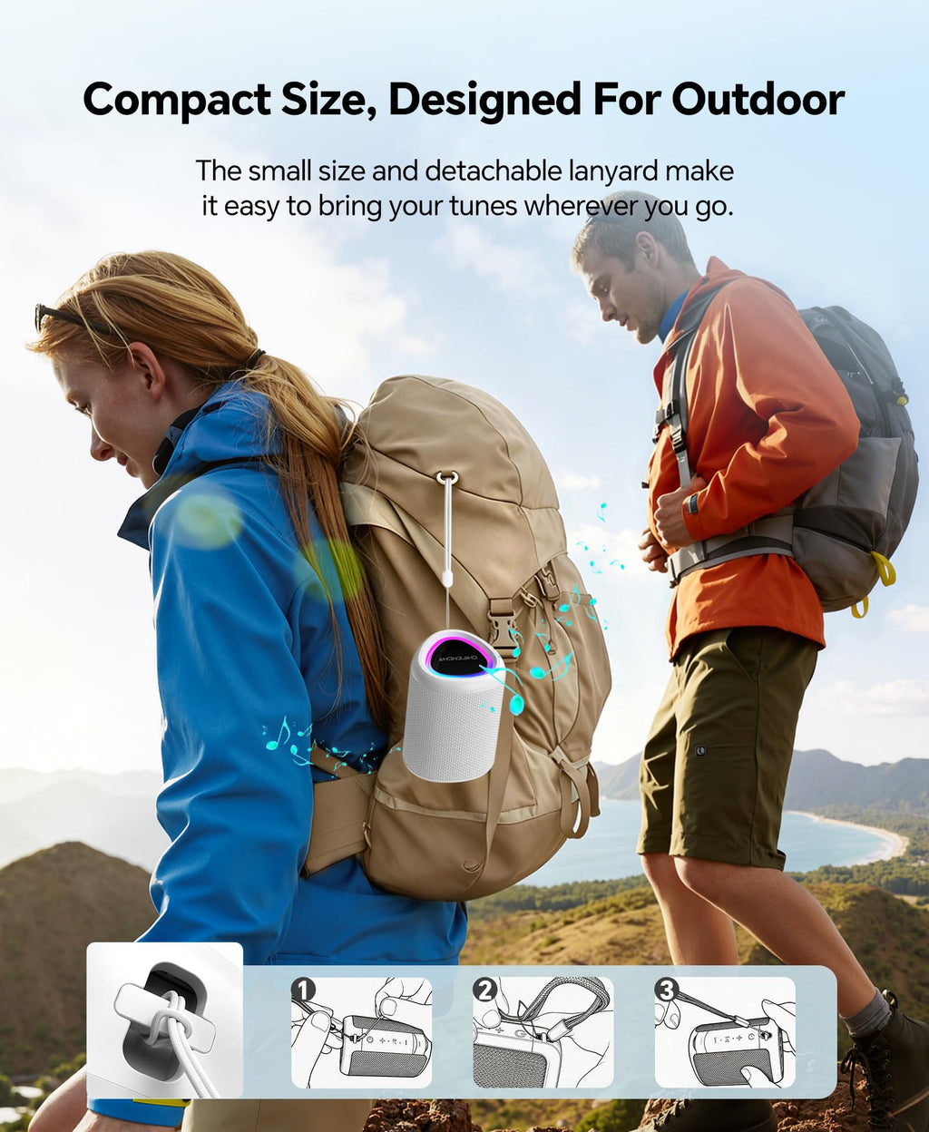 Portable Bluetooth Speaker — IPX5 Waterproof, Beach & Outdoor Ready — product image 46