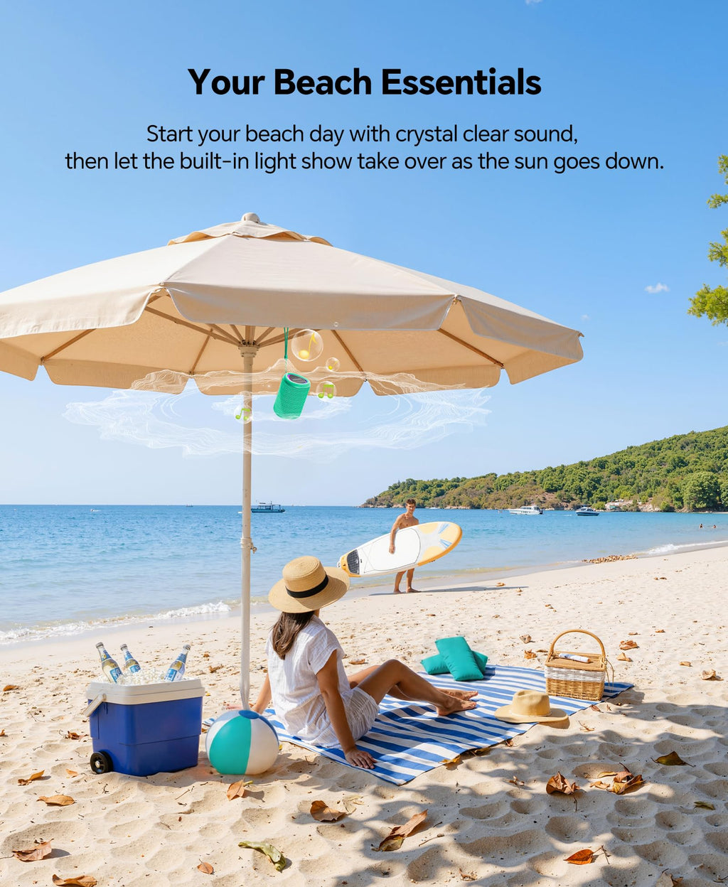 Portable Bluetooth Speaker — IPX5 Waterproof, Beach & Outdoor Ready — product image 18