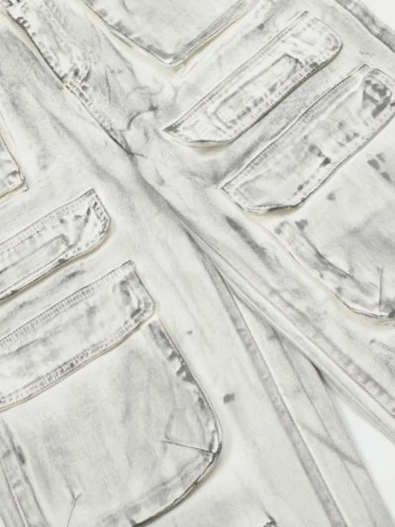 Men's Multi-Pocket Cargo Denim Jeans — product image 7