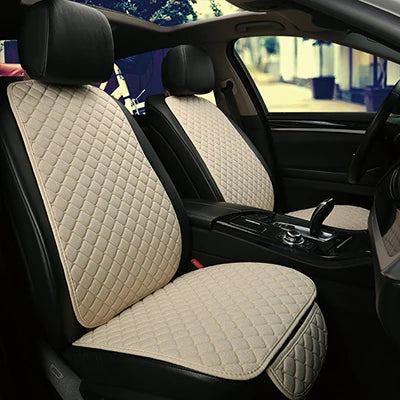 Linen Car Seat Covers — Breathable Flax, Front, Rear or Full Set — product image 8