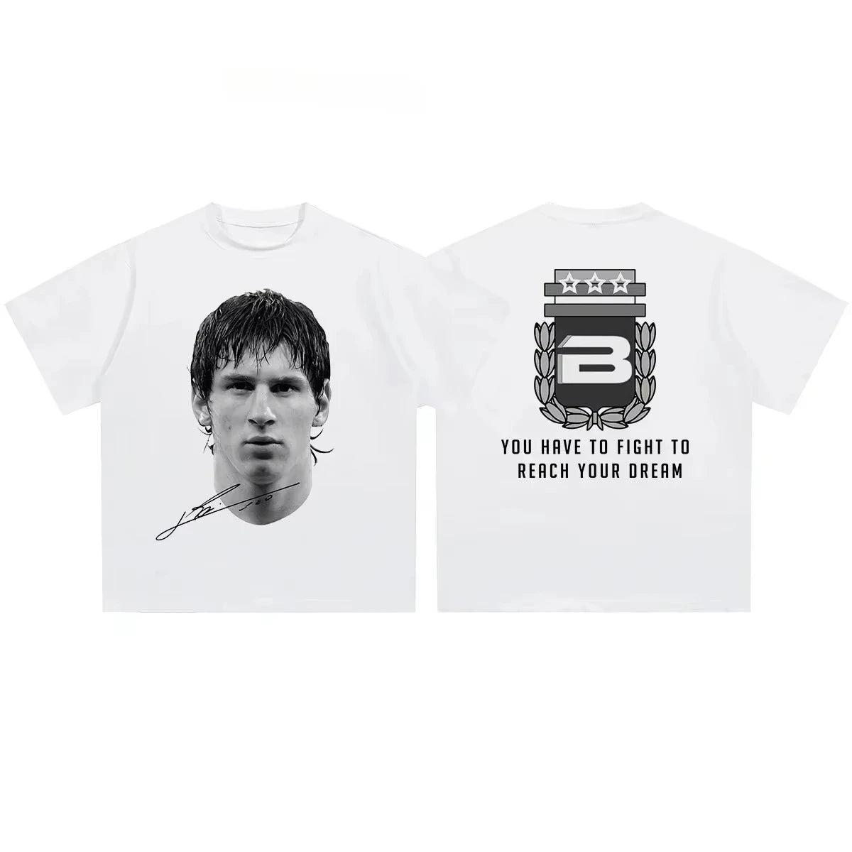 Football Superstars Portrait T-Shirt — product image 3