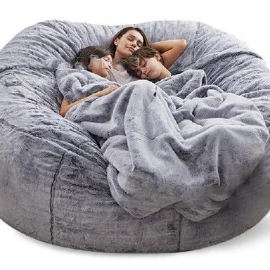 Fur-Style Bean Bag Sofa Chair — Single Seat — product image 20