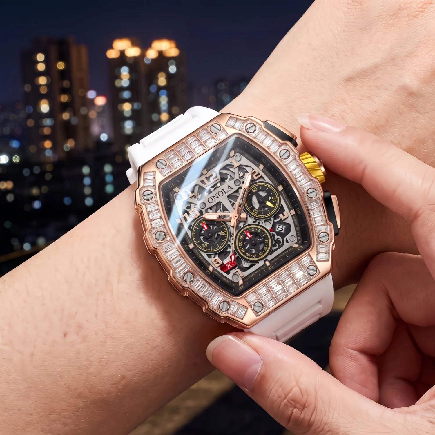 ONOLA Automatic Mechanical Watch — 30 m Water Resistant — product image 5