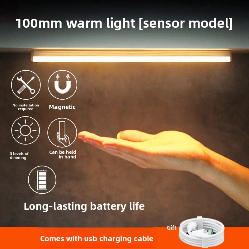 Motion Sensor LED Night Light No Drill Magnetic Stick On for Closet Wardrobe Stair Car Interior RV — product image 8