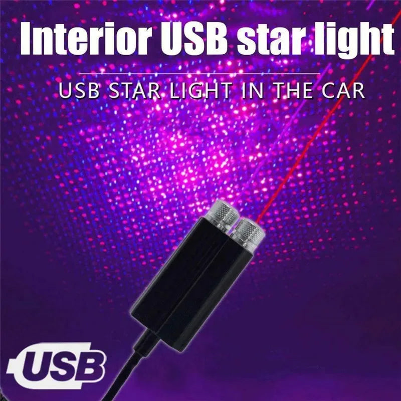 USB Car Roof Starlight Projector — Ambient Night Light — product image 2