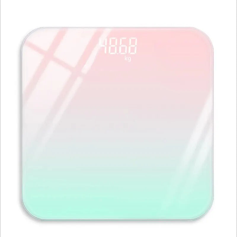 Digital Glass Bathroom Scale — LCD Display, Gradient Finish — product image 6