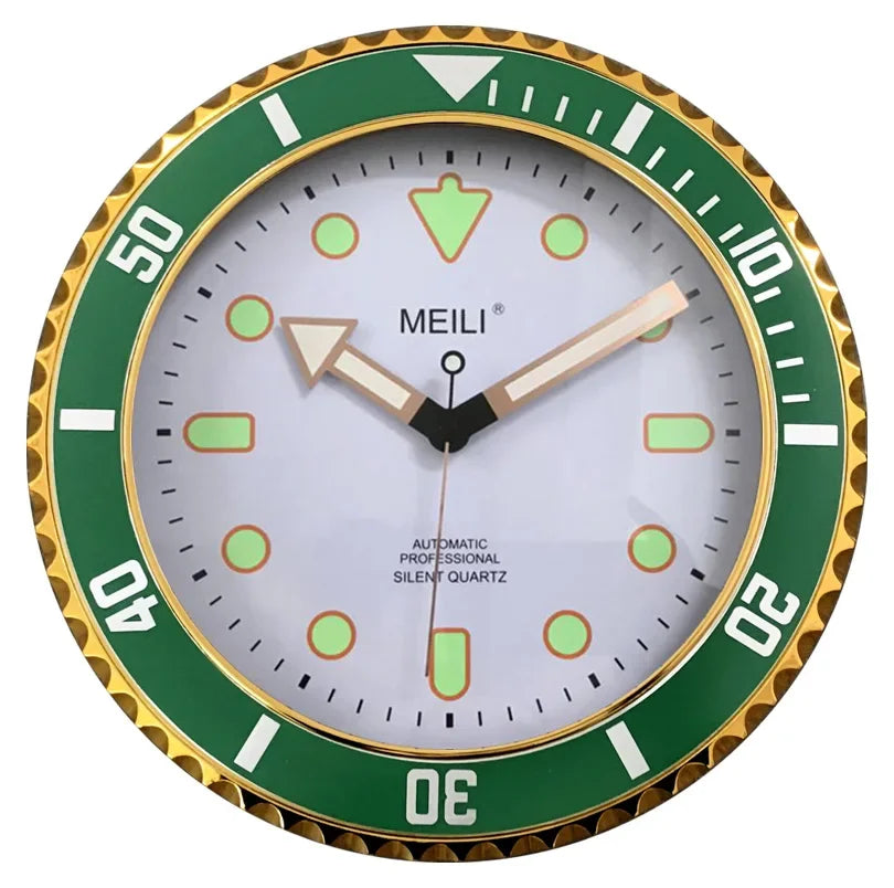 Silent Sweep Quartz Wall Clock — 30 cm Round, Modern — product image 20