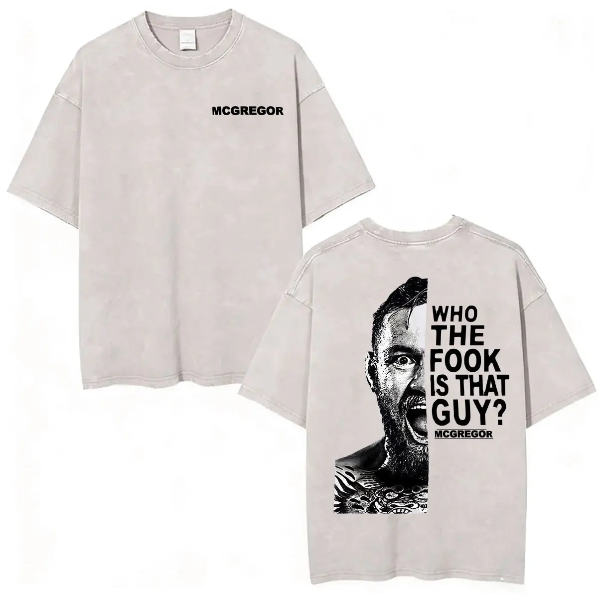 Conor McGregor Washed Vintage T-Shirt — product image 3