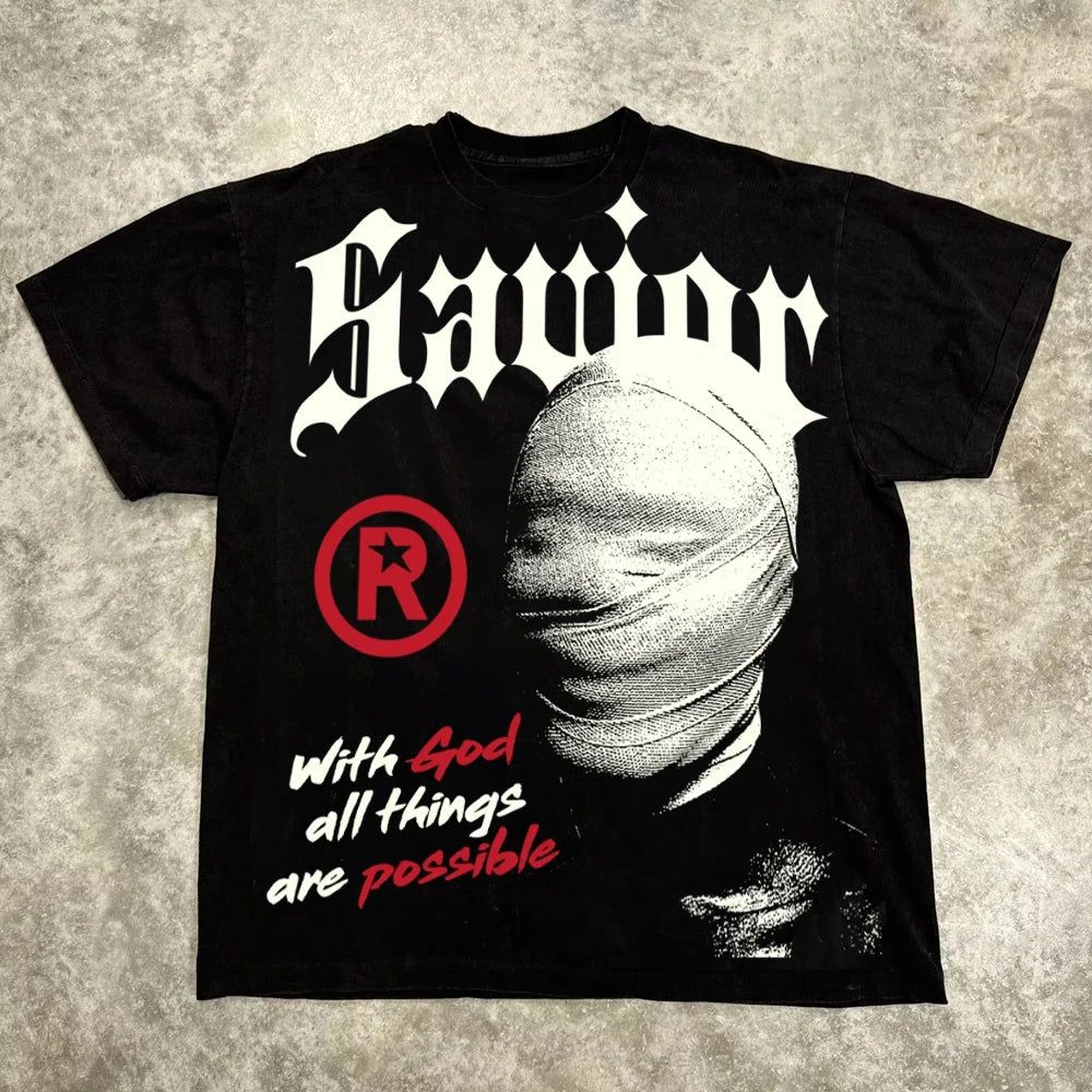 Oversized Streetwear Graphic T-Shirt — product image 21