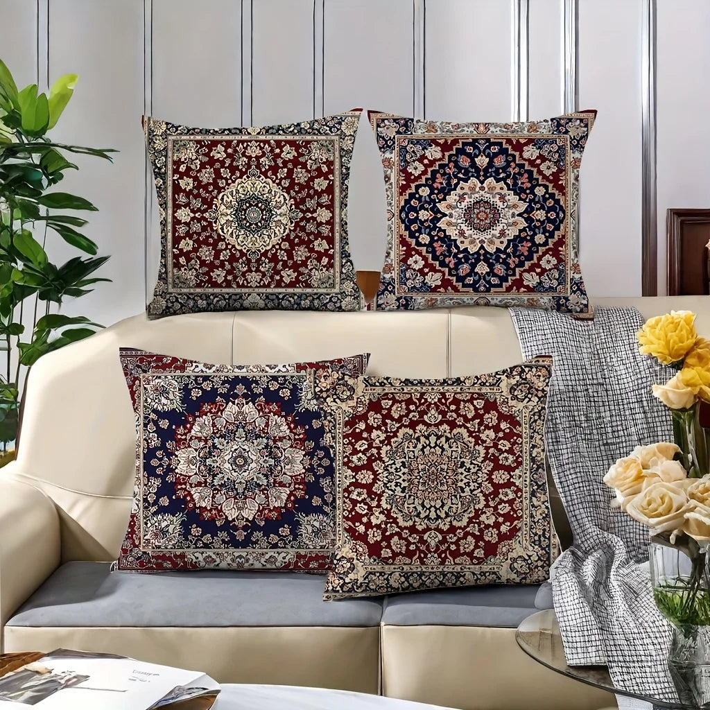 4-Piece Printed Pillowcase Set — Persian Carpet Patterns — product image 2