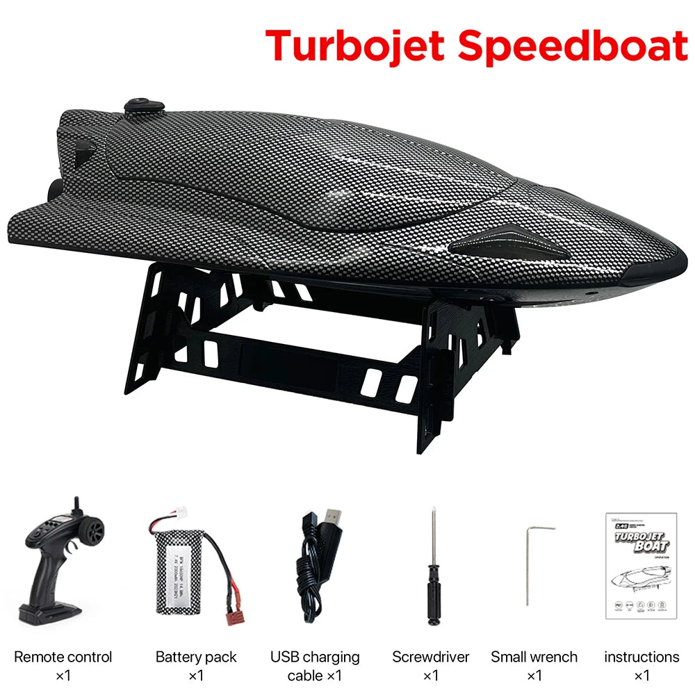 FY011 RC Speedboat — 2.4 GHz, 40 km/h, 2000 mAh — product image 6