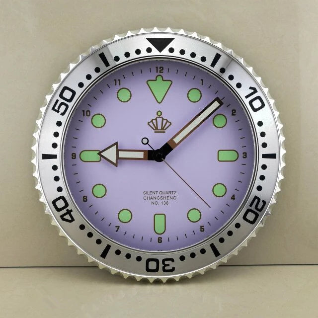 Silent Sweep Quartz Wall Clock — 30 cm Round, Modern — product image 8