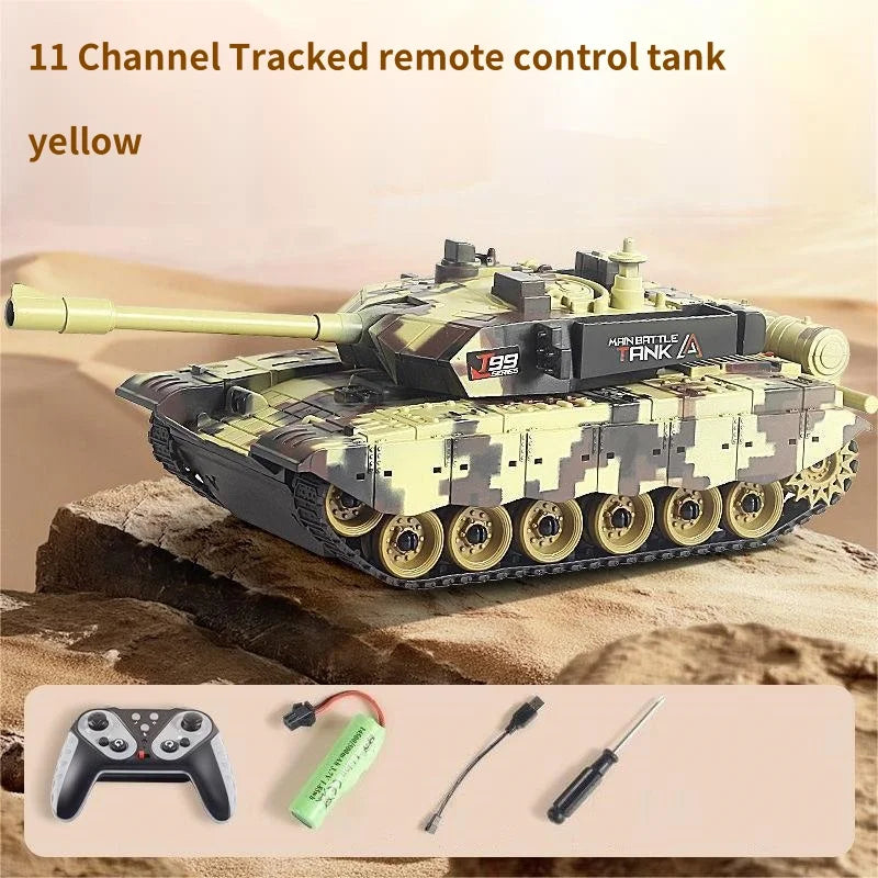 2.4GHz RC Battle Tank — Military Model with Sound & Light — product image 10