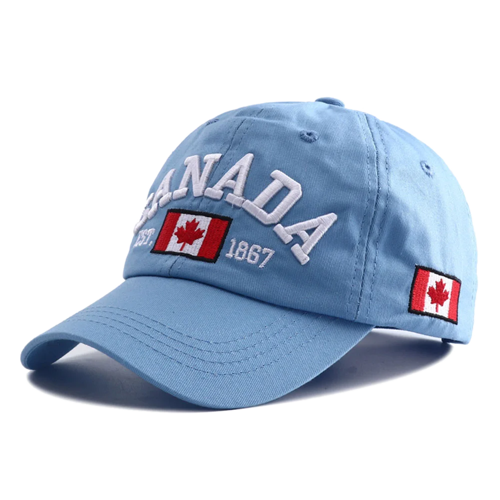 Canada Flag Embroidered Baseball Cap — Adjustable Snapback — product image 7