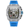 ONOLA Diamond-Set Automatic Watch — Waterproof, Silicone Strap — product image 14