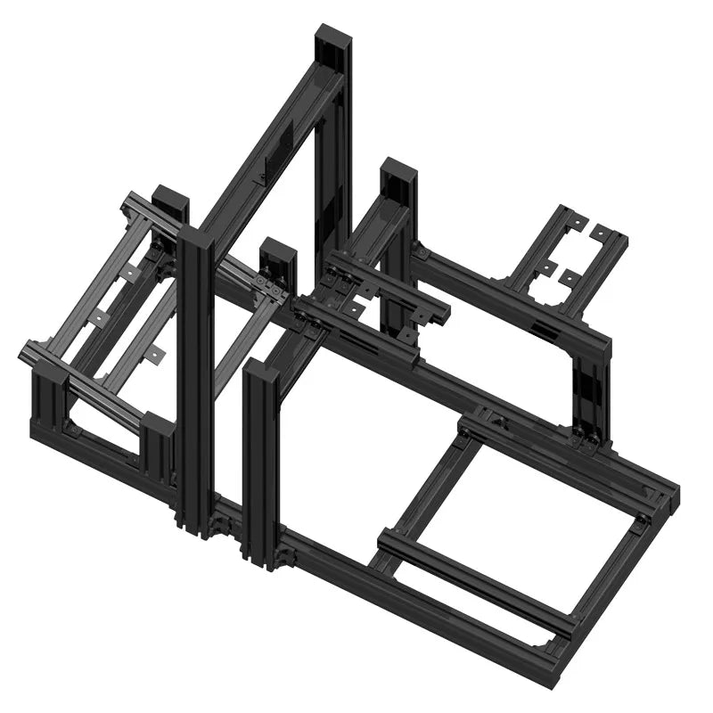Aluminium Racing Simulator Cockpit — Wheel & Pedal Mounts — product image 7