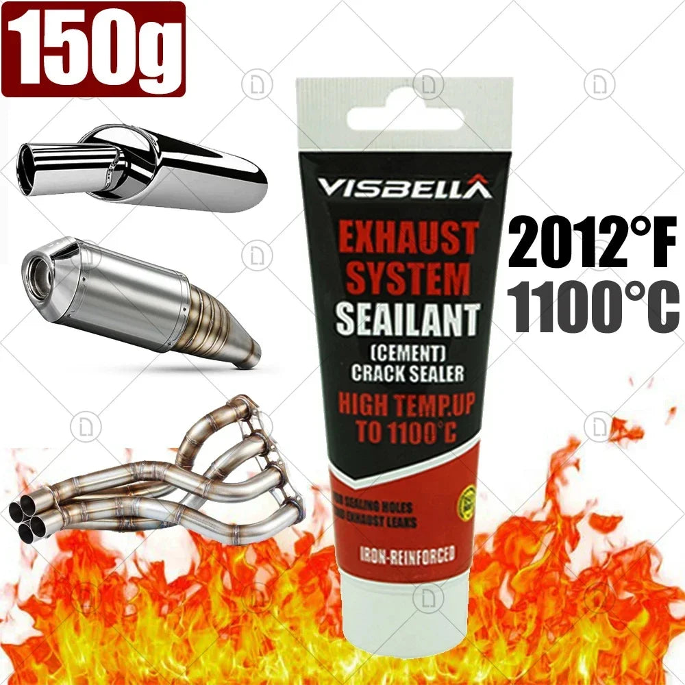 High temperature exhaust sealant repair paste