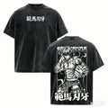 Baki Hanma Washed T-Shirt — product image 5