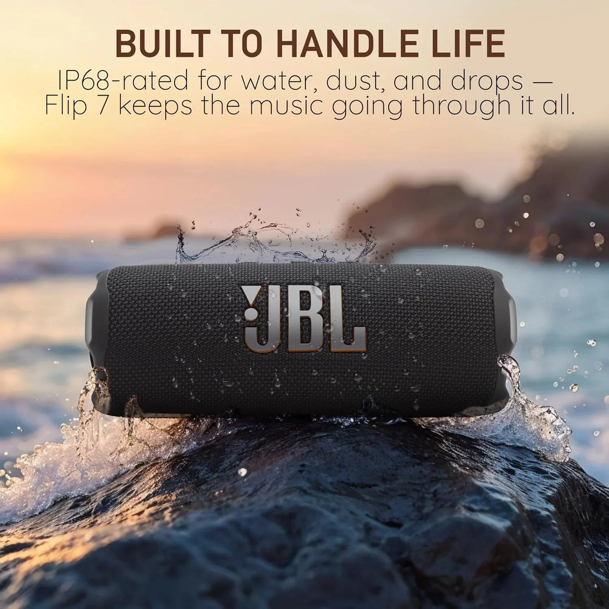 JBL Flip 7 Portable Bluetooth Speaker — IP68 Waterproof — product image 2