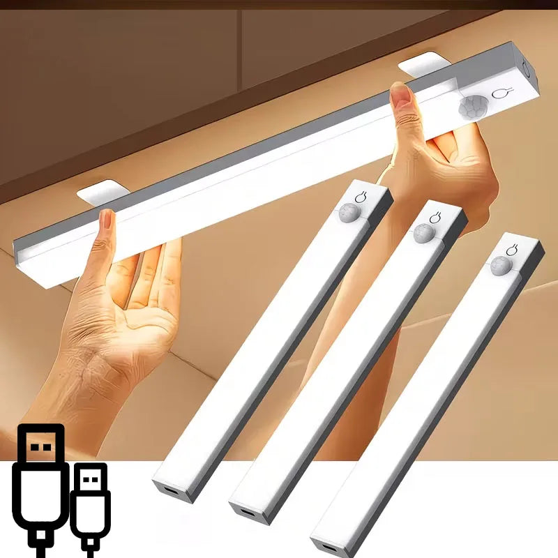 Magnetic motion sensor LED night light