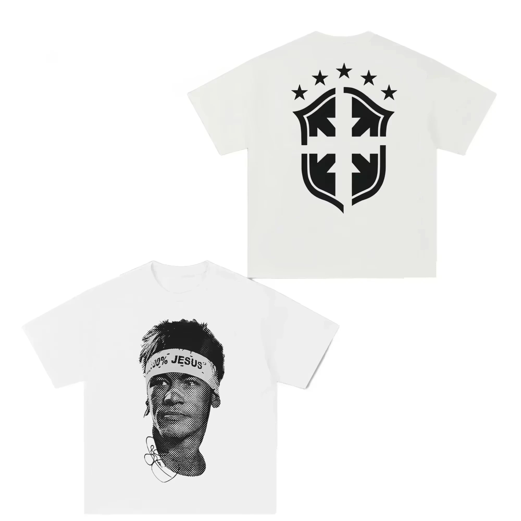 Football Superstars Portrait T-Shirt — product image 4