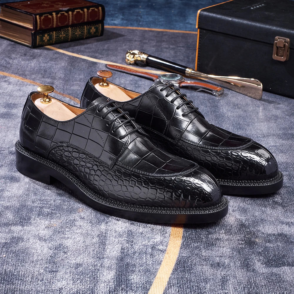 Men's Leather Oxford Dress Shoes — product image 4