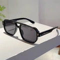Double Bridge Square Sunglasses — UV400 Gradient Lenses — product image 5