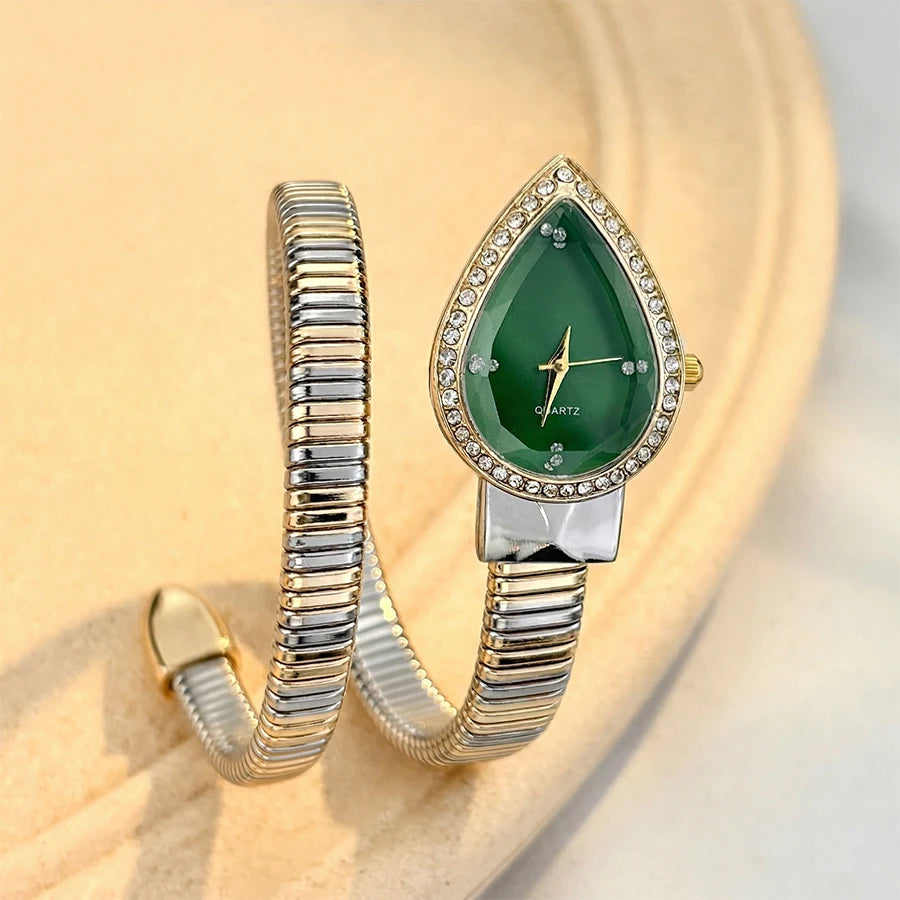 Ladies' Watch — Teardrop Case, Snake Chain Band — product image 2