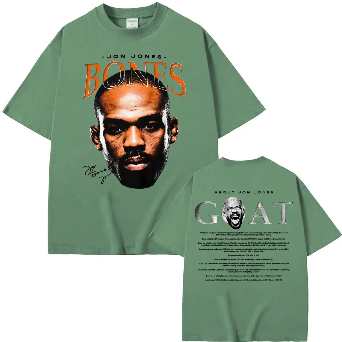 Jon Jones Vintage Wash T-Shirt — product image 8