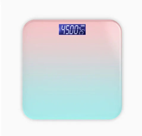 Digital Glass Bathroom Scale — LCD Display, Gradient Finish — product image 8