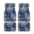 Bohemian Car Floor Mats — Anti-Slip Persian Pattern, 4 Piece — product image 14