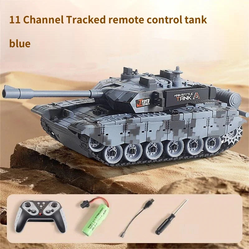 2.4GHz RC Battle Tank — Military Model with Sound & Light — product image 8