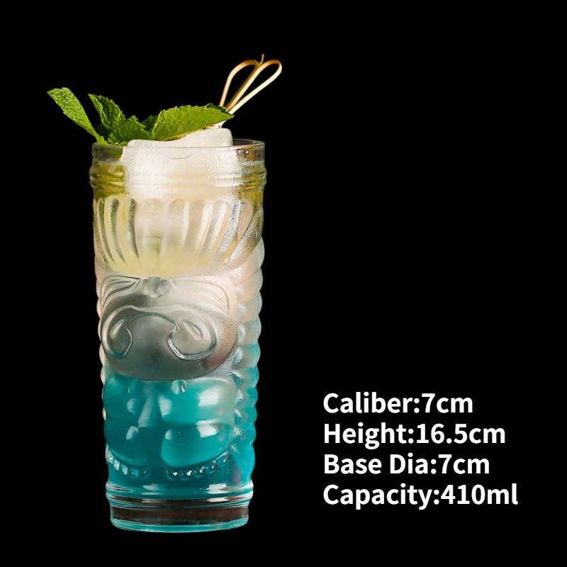 Ceramic Tiki Mug — Hawaiian Cocktail Cup, Bar Gift — product image 21
